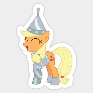 Applejack Tin Mare Sticker